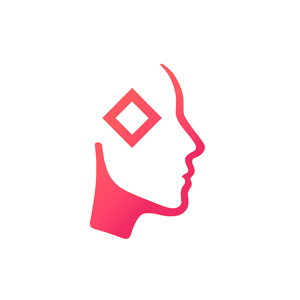 AI jawline logo